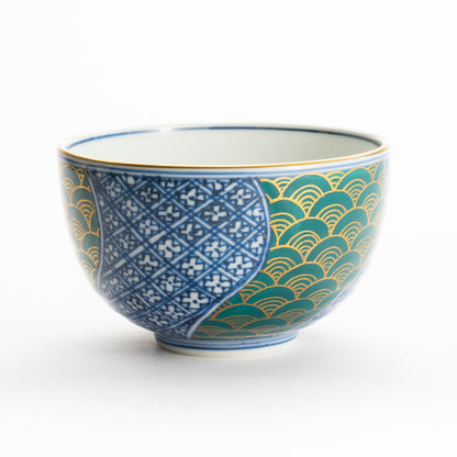 抹茶碗　捻祥瑞 金襴手　龍岳 KOTOPOTTER