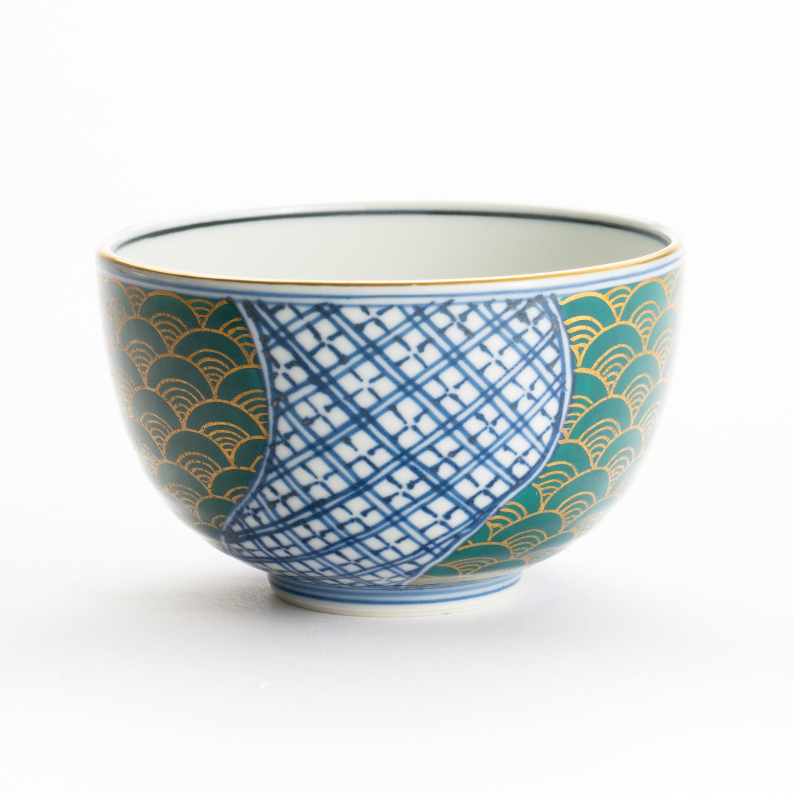 抹茶碗　捻祥瑞 金襴手　龍岳 KOTOPOTTER