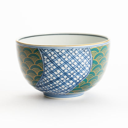 抹茶碗　捻祥瑞 金襴手　龍岳 KOTOPOTTER