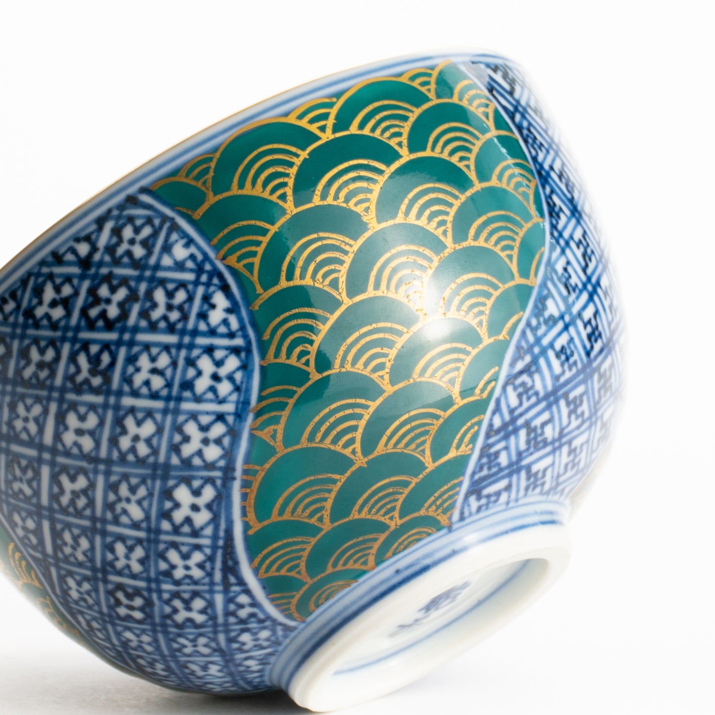 抹茶碗　捻祥瑞 金襴手　龍岳 KOTOPOTTER