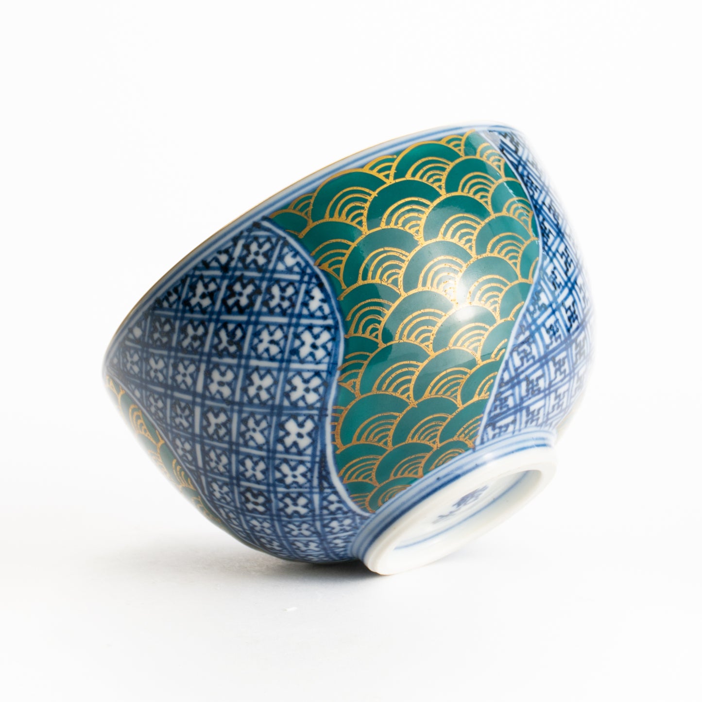 抹茶碗　捻祥瑞 金襴手　龍岳 KOTOPOTTER