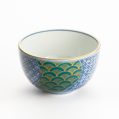 抹茶碗　捻祥瑞 金襴手　龍岳 KOTOPOTTER