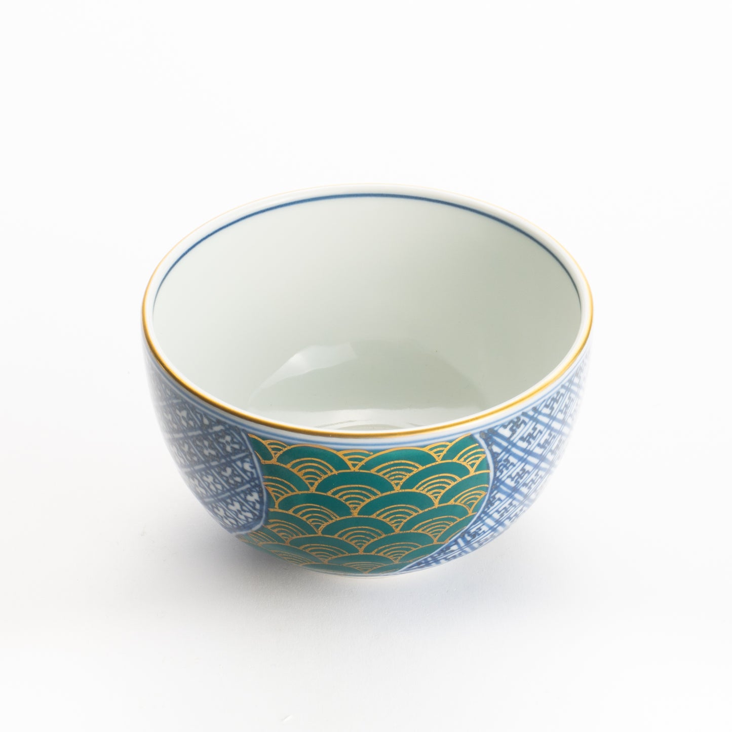 抹茶碗　捻祥瑞 金襴手　龍岳 KOTOPOTTER