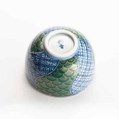 抹茶碗　捻祥瑞 金襴手　龍岳 KOTOPOTTER