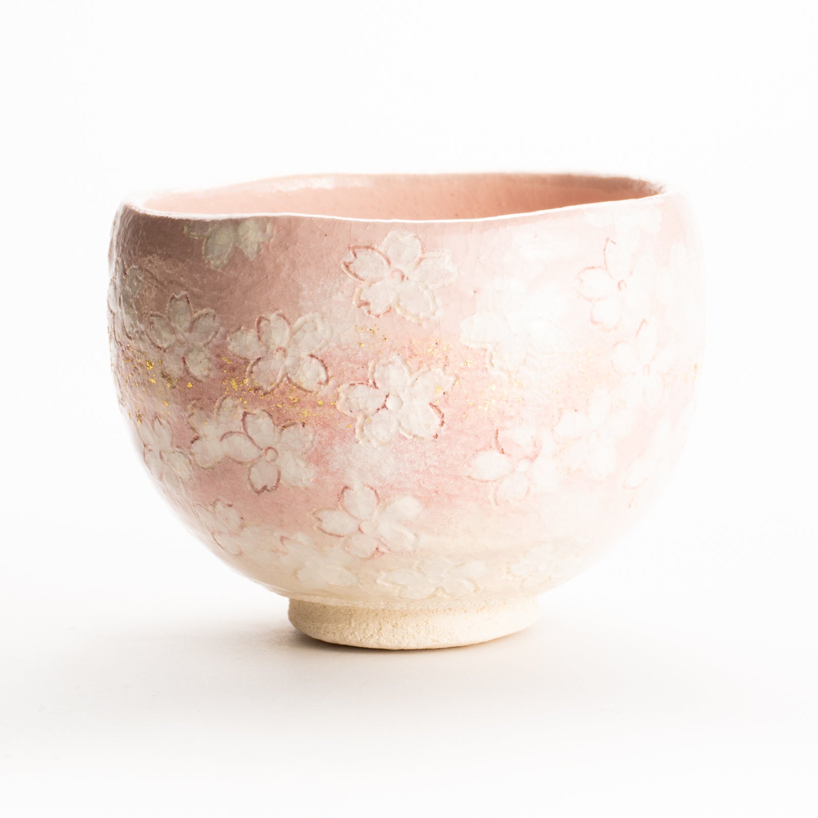 抹茶碗　桜尽くし　楽入 KOTOPOTTER