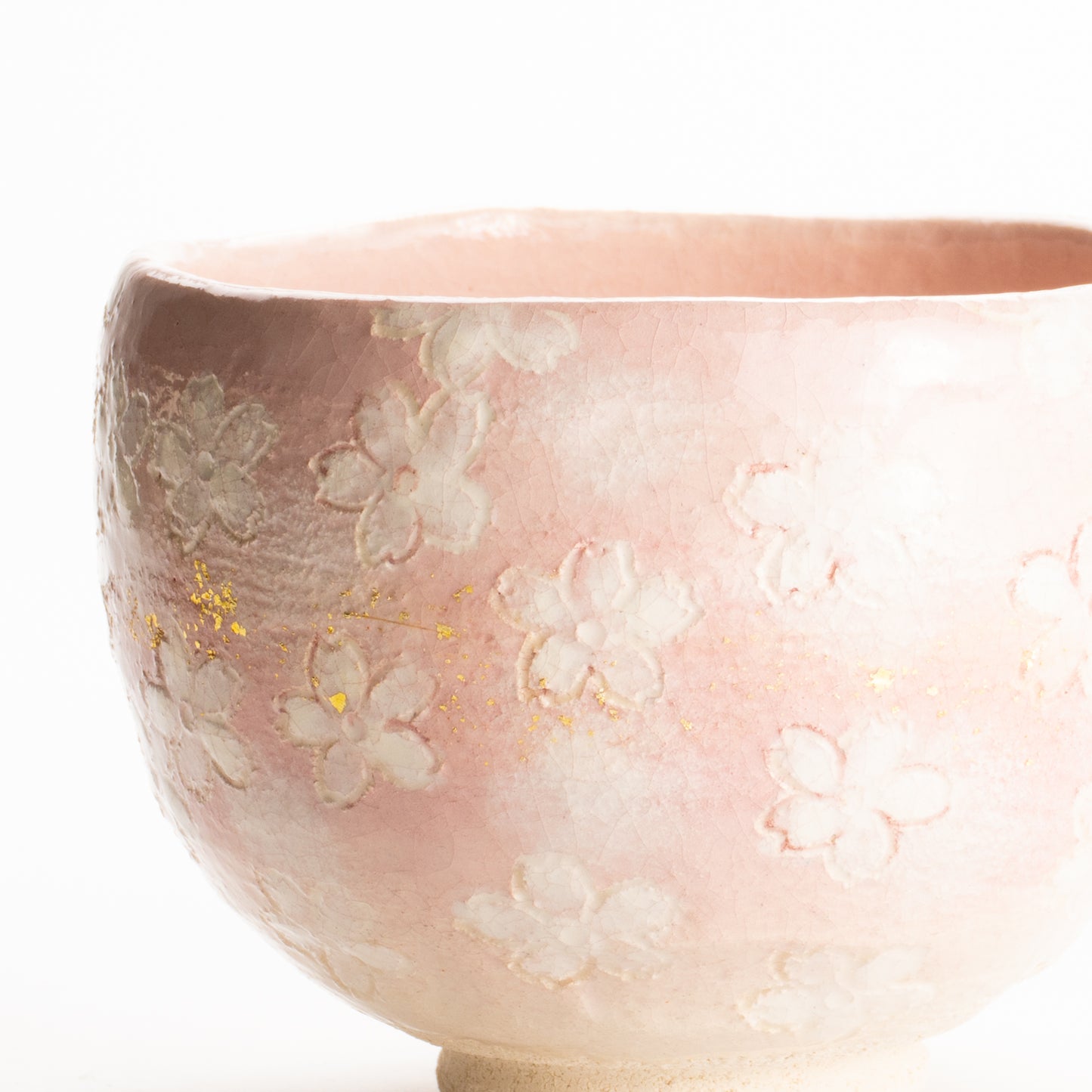 抹茶碗　桜尽くし　楽入 KOTOPOTTER