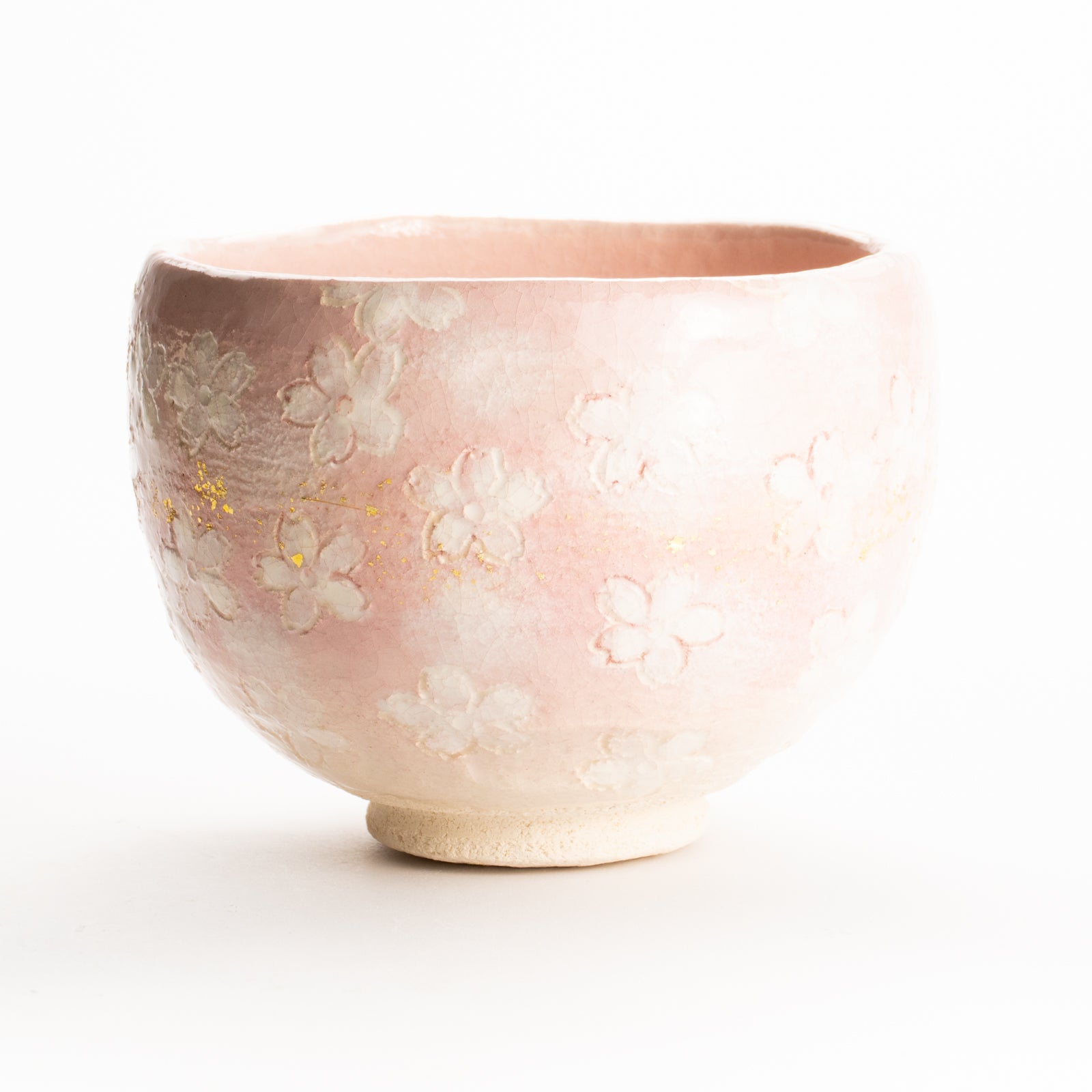 抹茶碗　桜尽くし　楽入 KOTOPOTTER