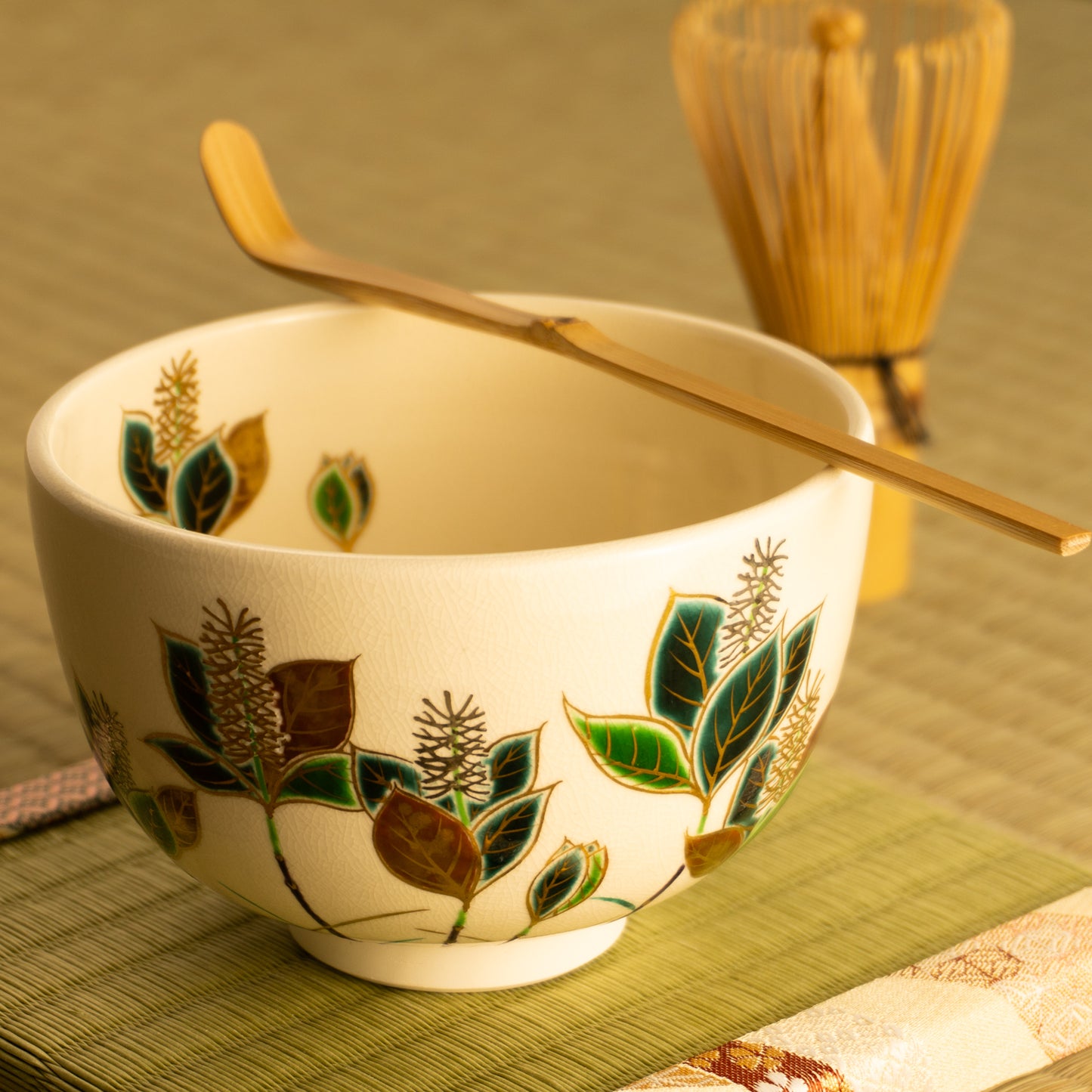 抹茶碗　一人静　雄峰 KOTOPOTTER