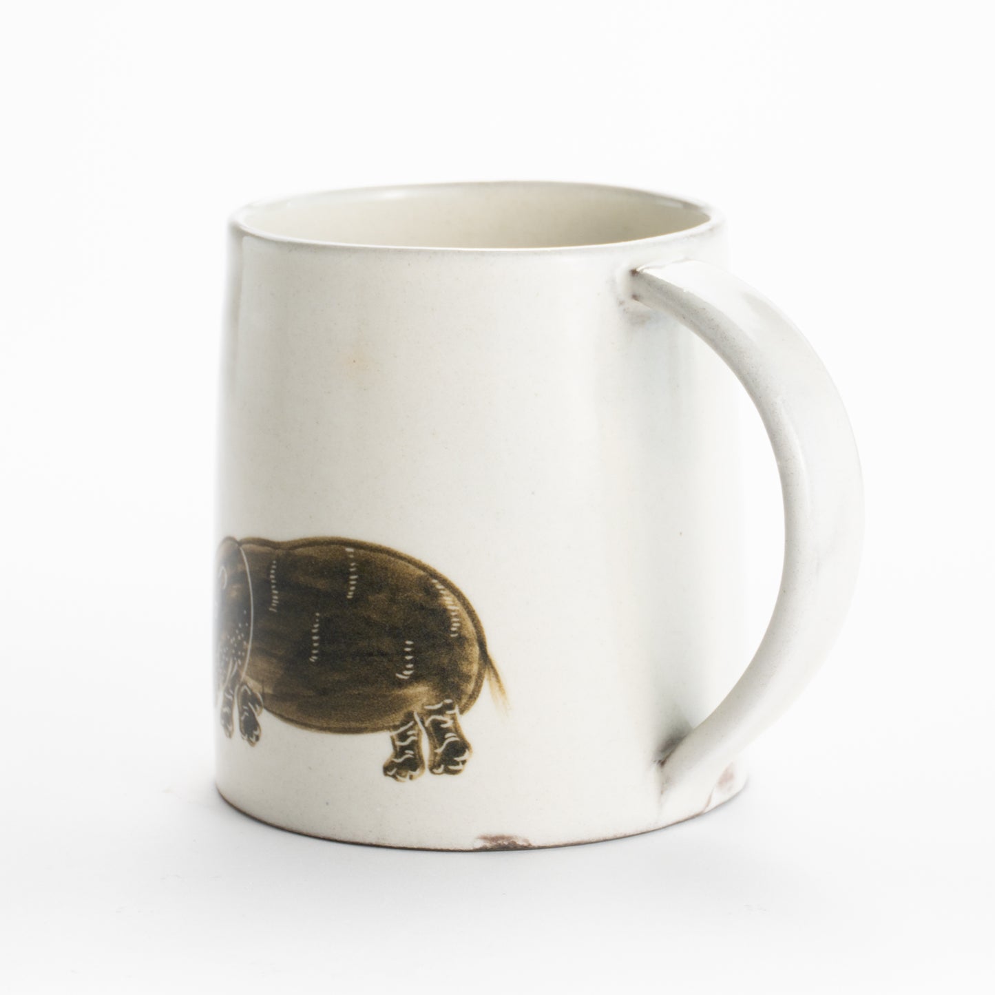 【清水焼】マグカップ　カバ　澤田卓伸 KOTOPOTTER