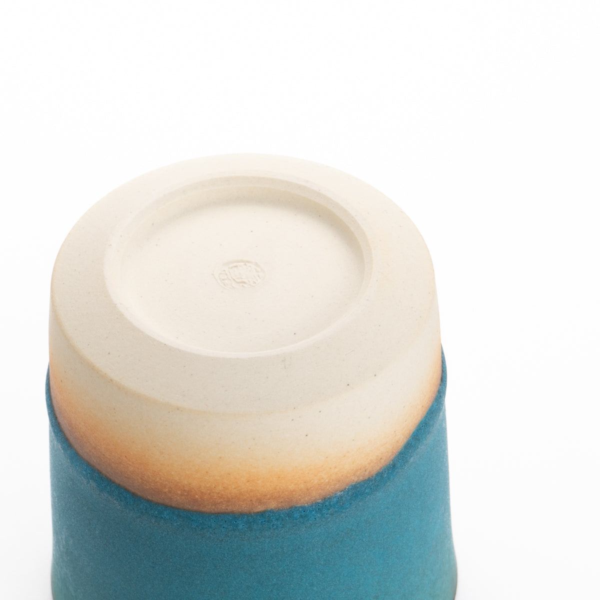 ロックカップ　碧彩結晶釉　岩華窯 高木竜太 - Handcrafted Japanese pottery from Kyoto - Kyo ware / Kiyomizu ware.