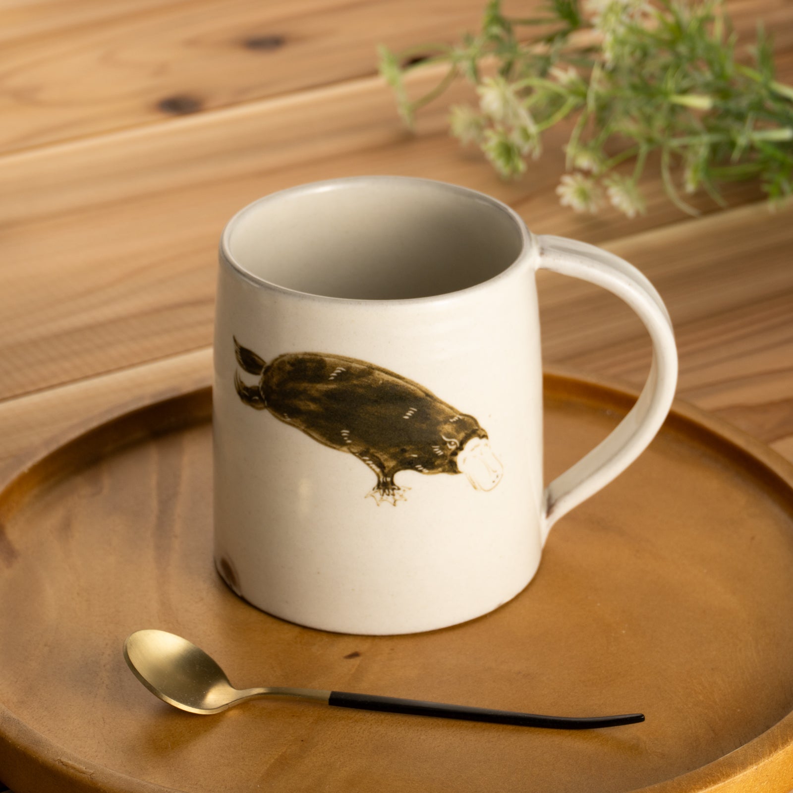 【清水焼】マグカップ　カモノハシ　澤田卓伸 KOTOPOTTER