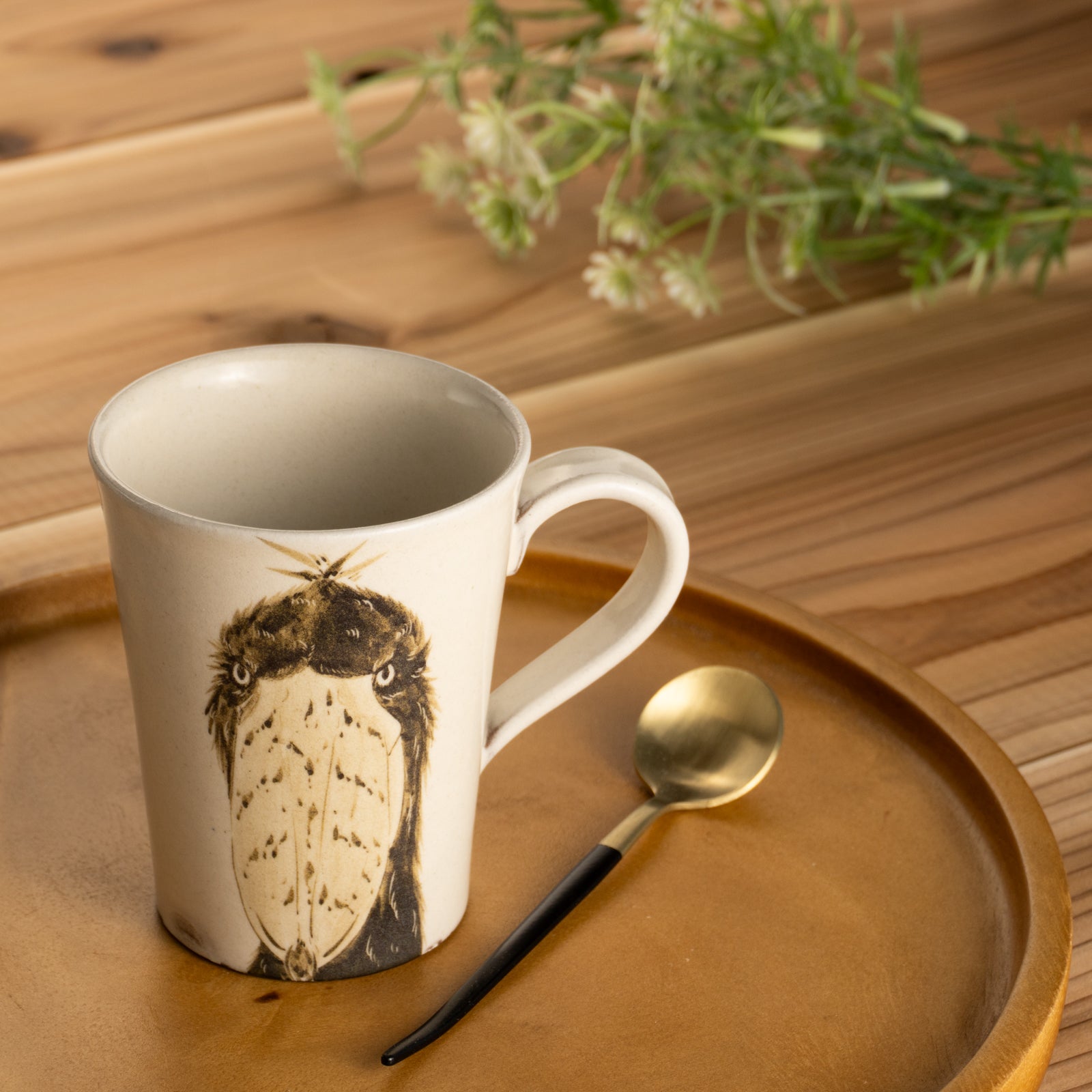 【清水焼】コーヒーカップ　ハシビロコウ　澤田卓伸 KOTOPOTTER
