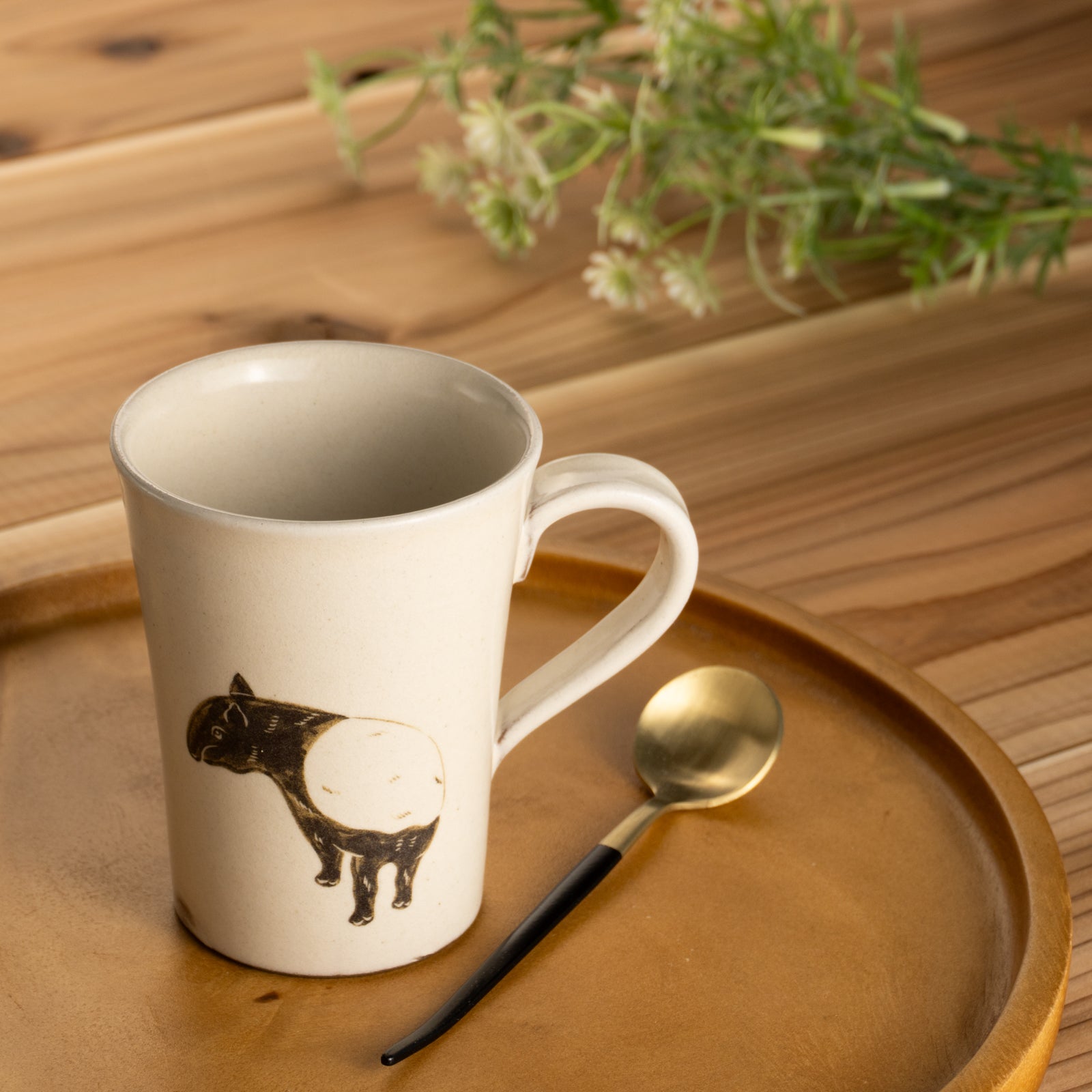 【清水焼】コーヒーカップ　マレーバク　澤田卓伸 KOTOPOTTER