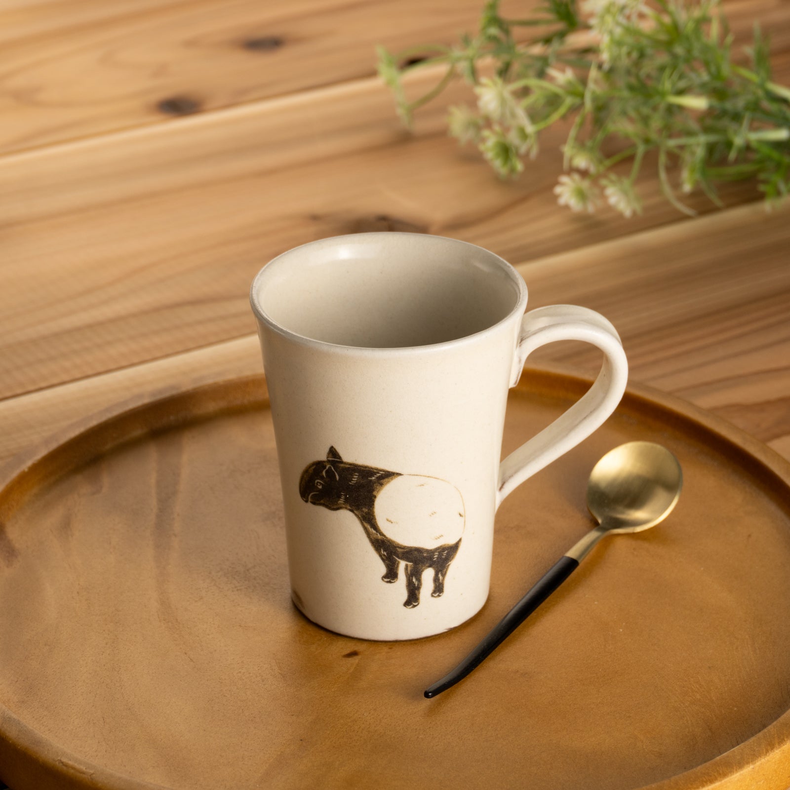 【清水焼】コーヒーカップ　マレーバク　澤田卓伸 KOTOPOTTER
