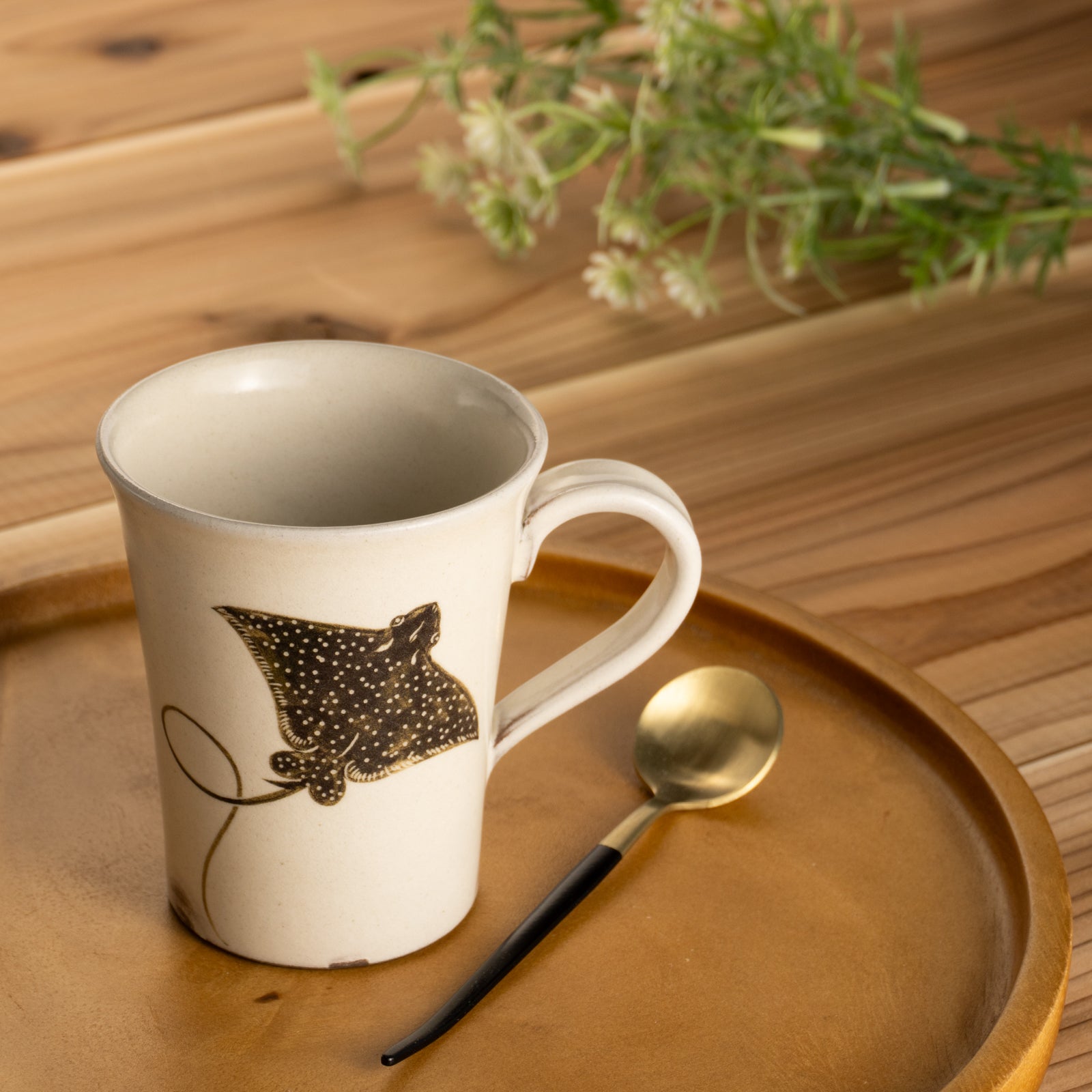【清水焼】コーヒーカップ　マダラトビエイ　澤田卓伸 KOTOPOTTER