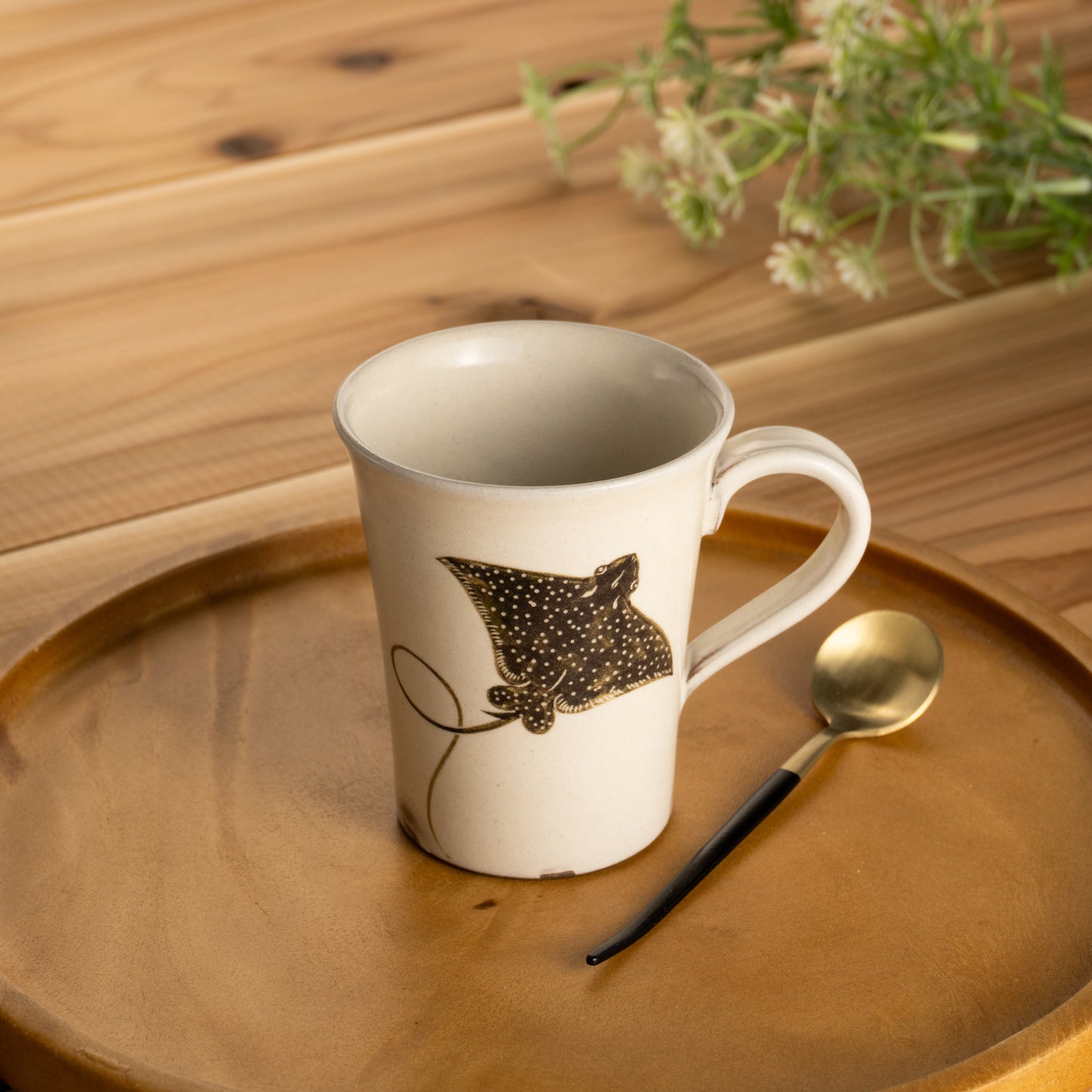 【清水焼】コーヒーカップ　マダラトビエイ　澤田卓伸 KOTOPOTTER