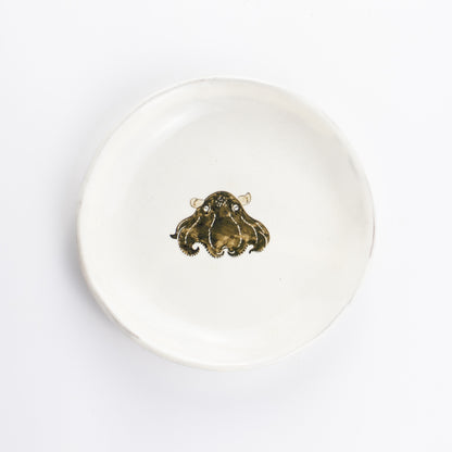 【清水焼】4.5寸 平皿　メンダコ　澤田卓伸 KOTOPOTTER
