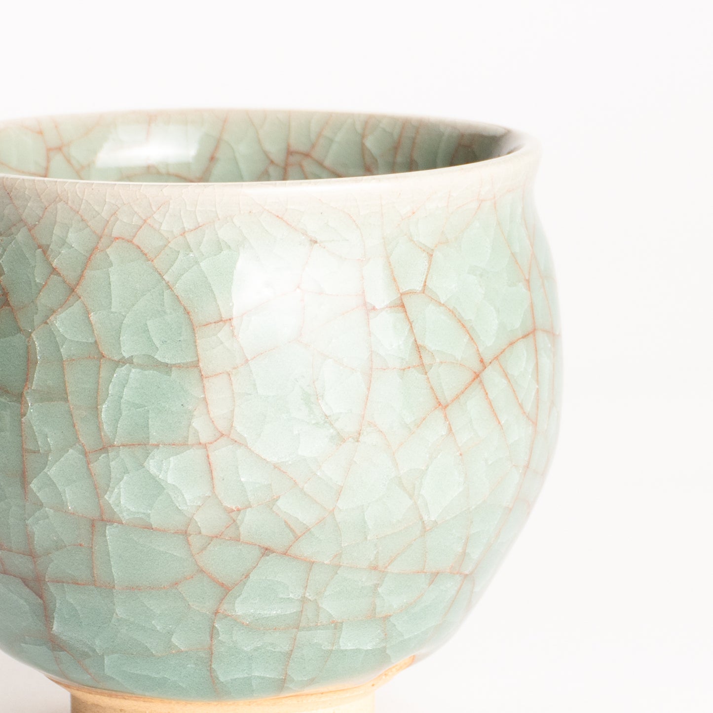 湯呑　青瓷　和泉良法 KOTOPOTTER