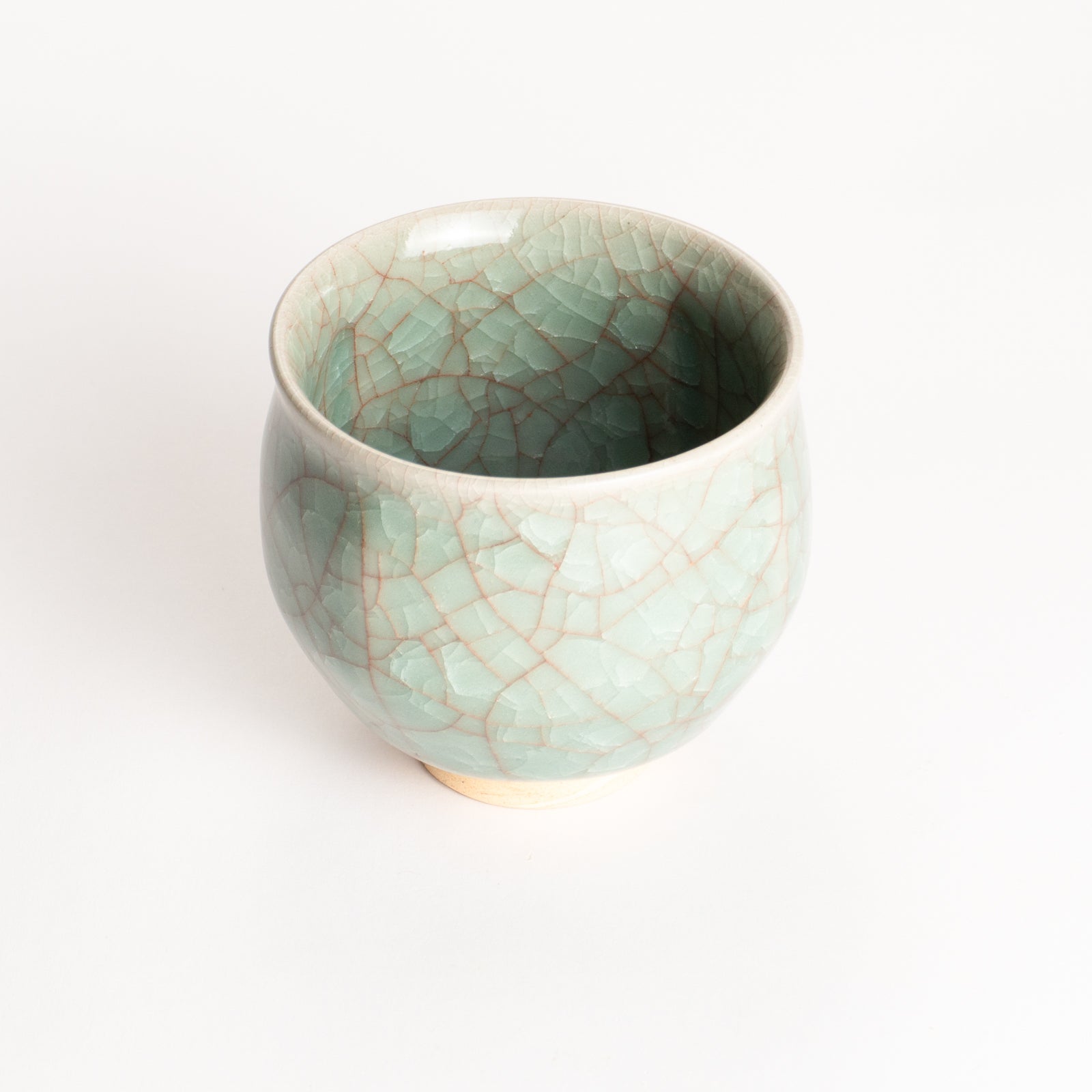 湯呑　青瓷　和泉良法 KOTOPOTTER