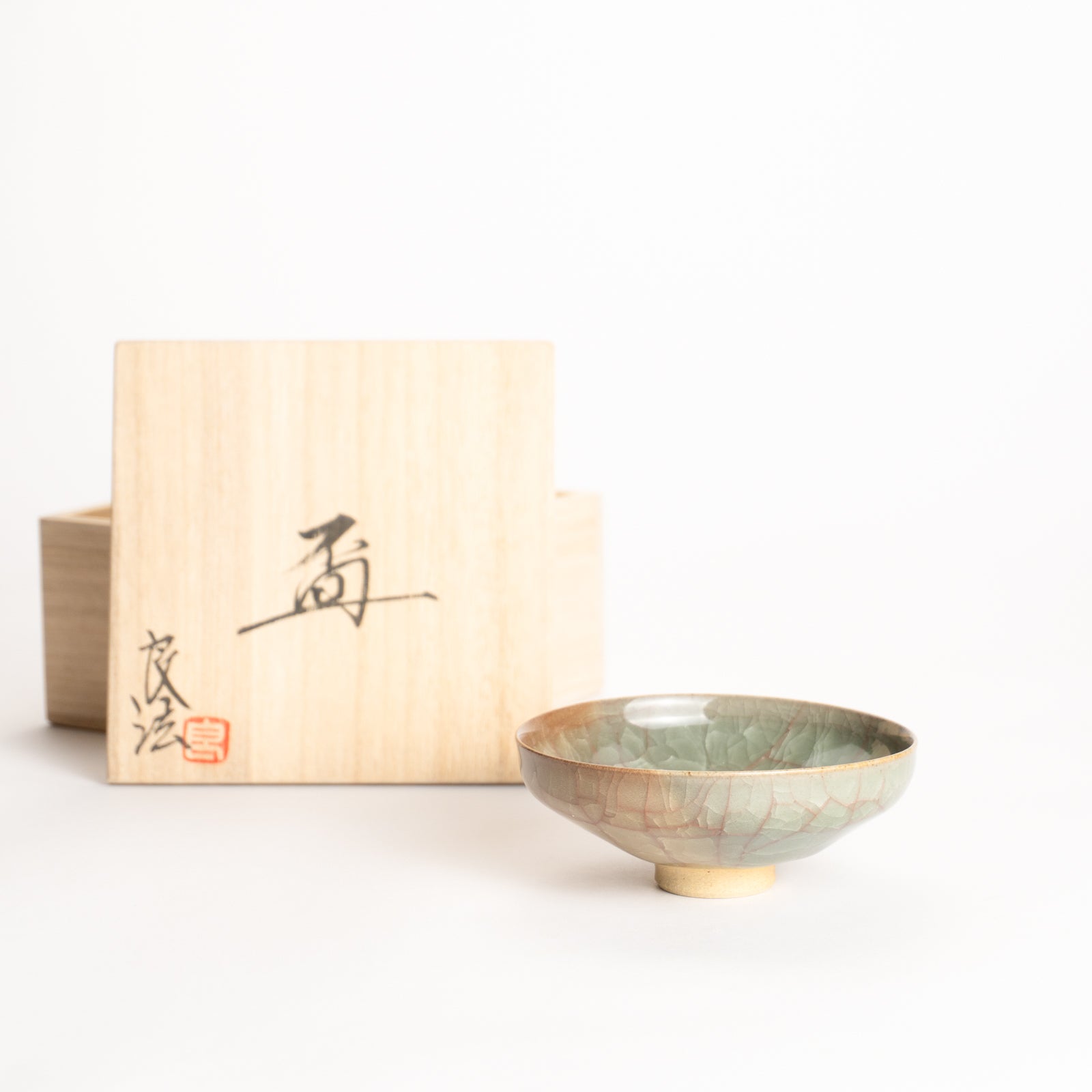 盃　米色瓷　和泉良法 KOTOPOTTER
