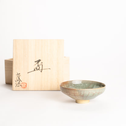 盃　米色瓷　和泉良法 KOTOPOTTER