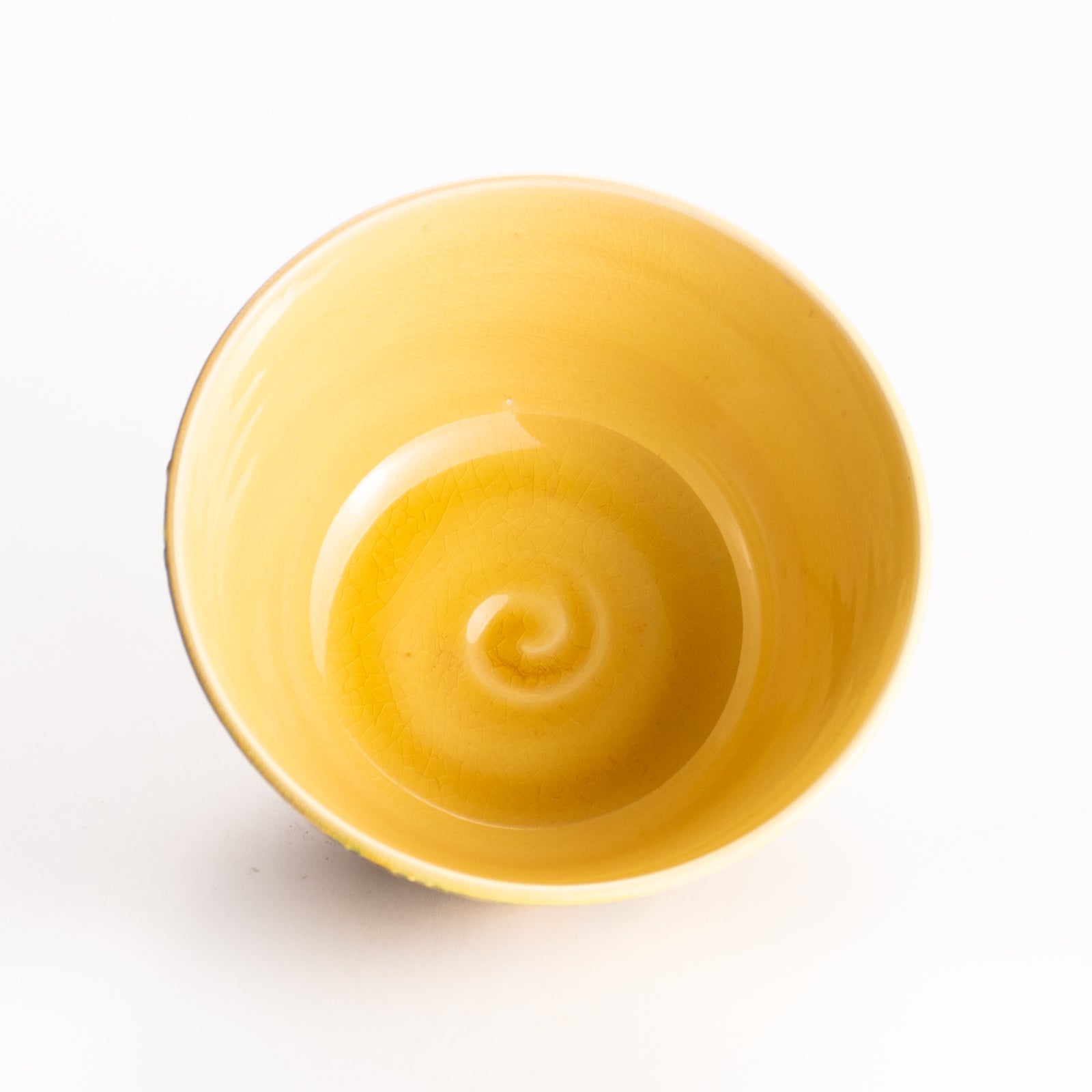 抹茶碗　黄金交趾 "三賢人"　一如 KOTOPOTTER