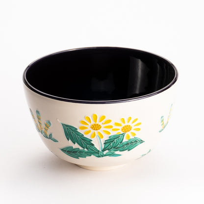 抹茶碗　交趾 "春の絵"　一如 KOTOPOTTER