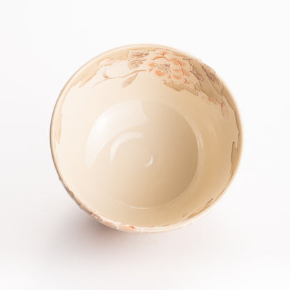 抹茶碗　白鳳交趾 "桜に雲"　一如 KOTOPOTTER