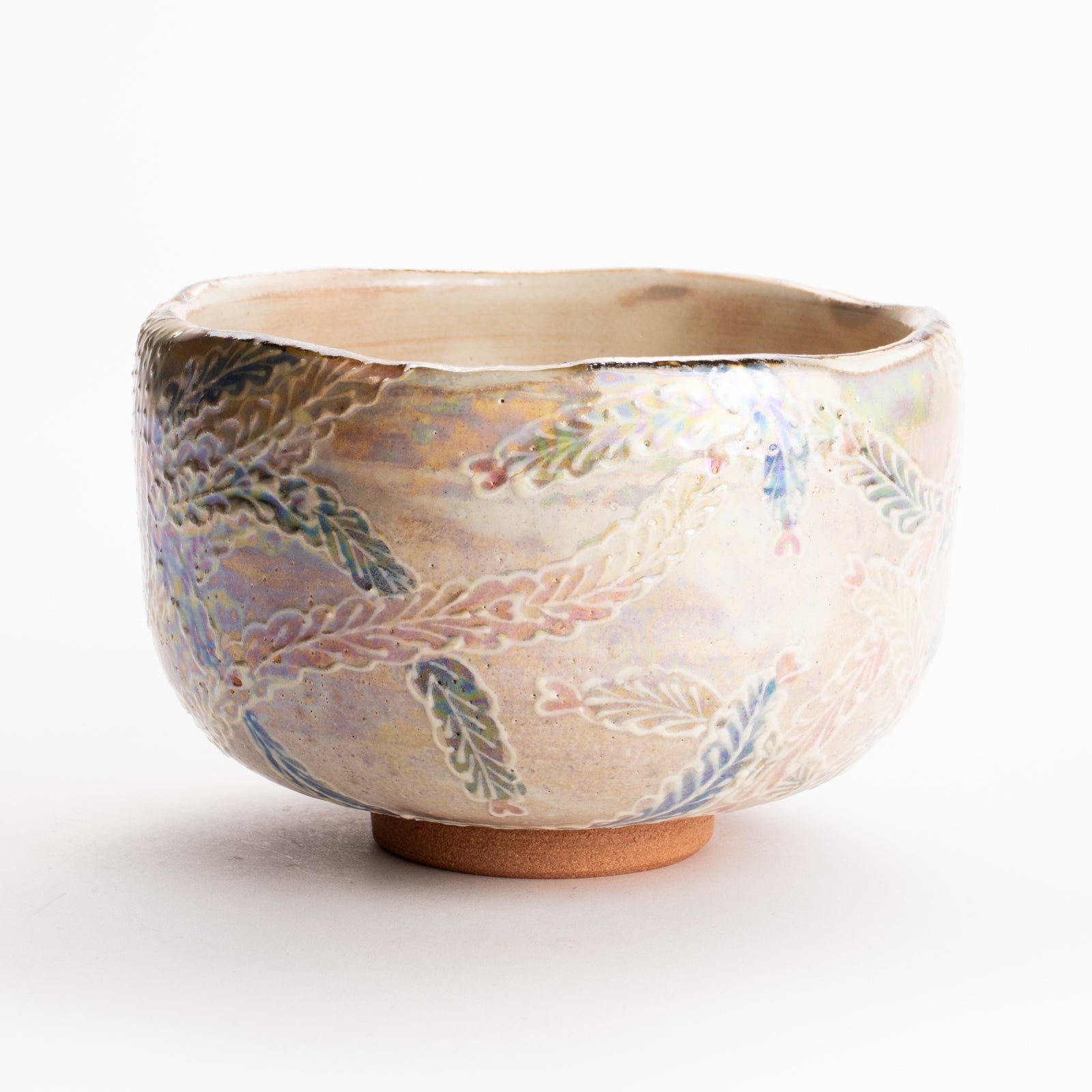 抹茶碗　ラスター彩鳳凰　俊山窯 KOTOPOTTER