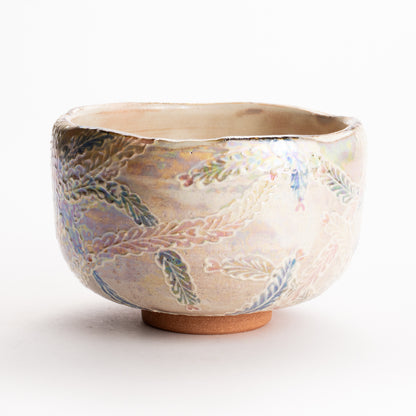 抹茶碗　ラスター彩鳳凰　俊山窯 KOTOPOTTER