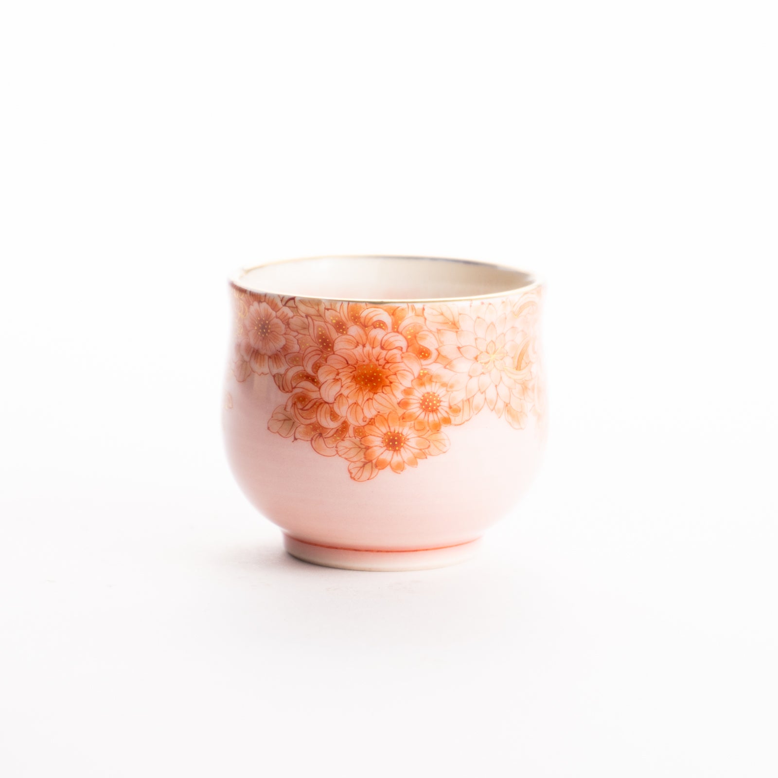ぐい呑　赤菊　見谷若葉 KOTOPOTTER