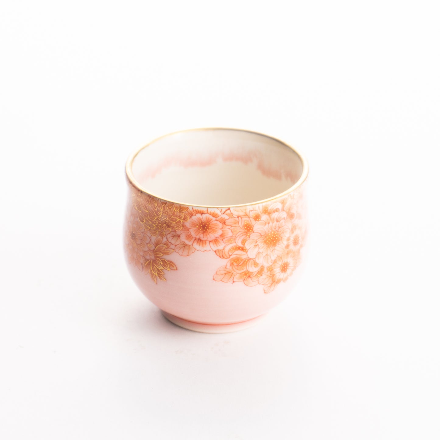 ぐい呑　赤菊　見谷若葉 KOTOPOTTER