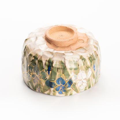 抹茶碗　菖蒲之図　俊山窯 KOTOPOTTER