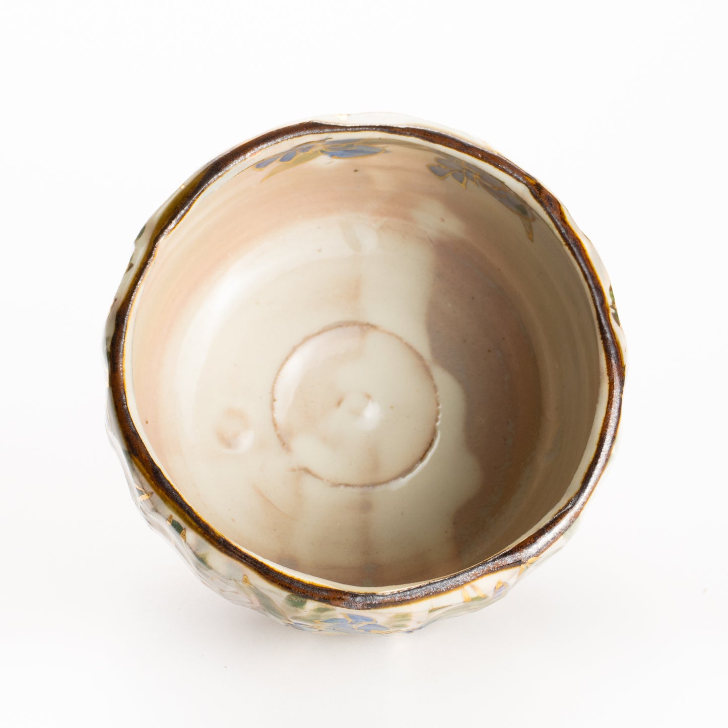 抹茶碗　菖蒲之図　俊山窯 KOTOPOTTER