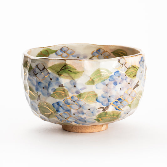 抹茶碗　紫陽花之図　俊山窯 KOTOPOTTER