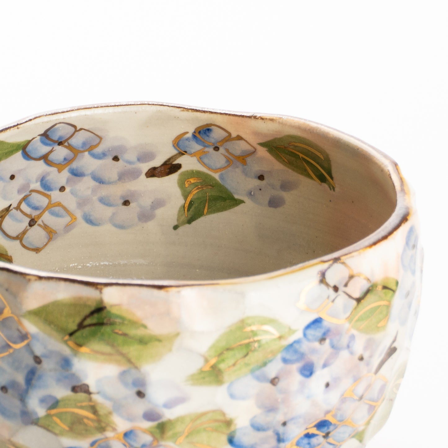 抹茶碗　紫陽花之図　俊山窯 KOTOPOTTER