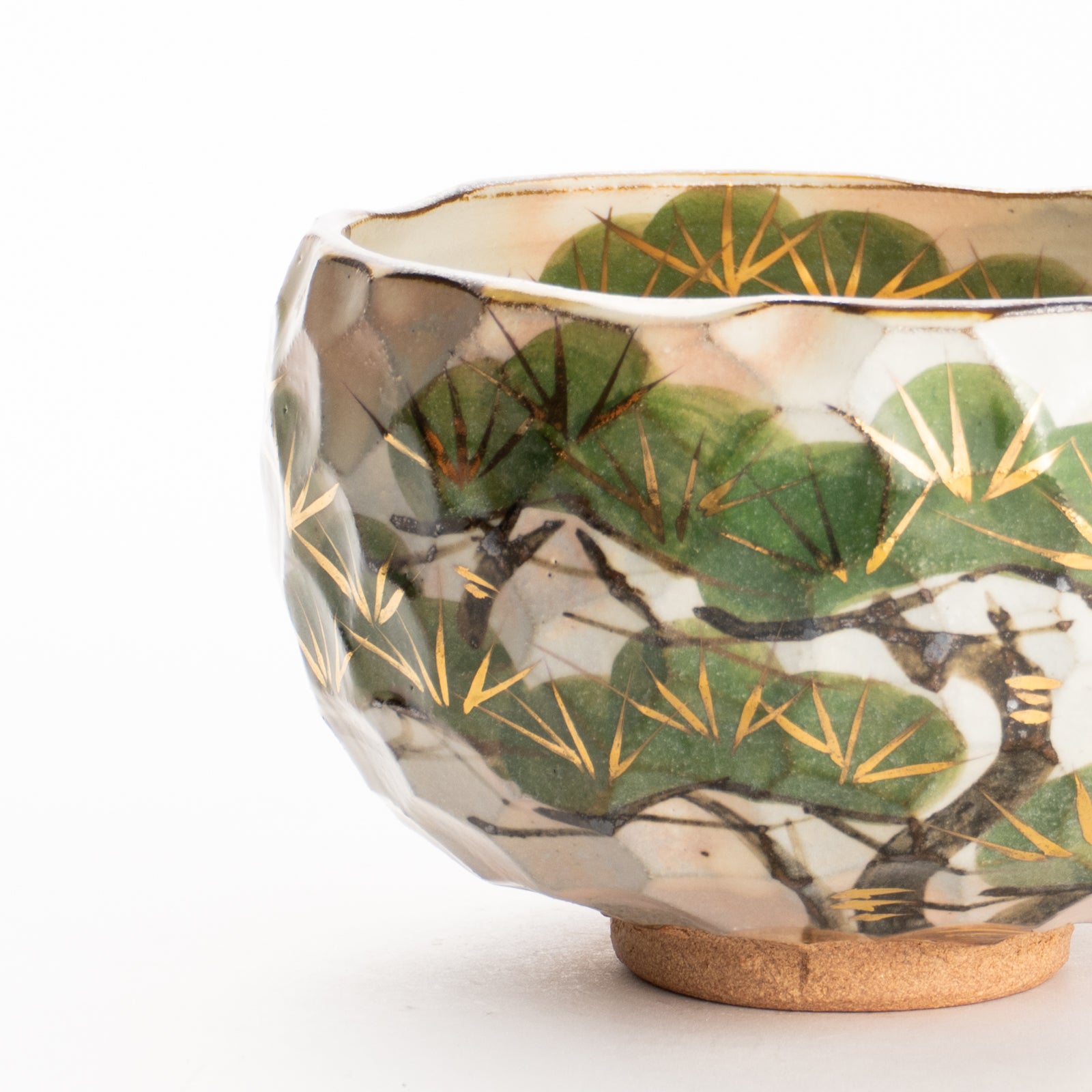 抹茶碗　松之図　俊山窯 KOTOPOTTER