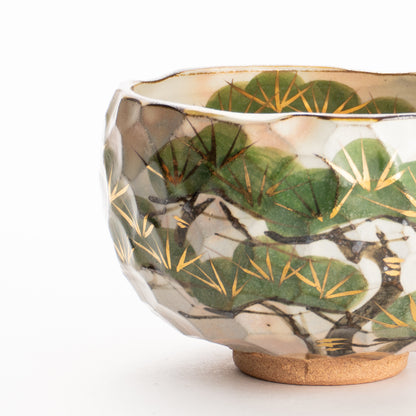 抹茶碗　松之図　俊山窯 KOTOPOTTER