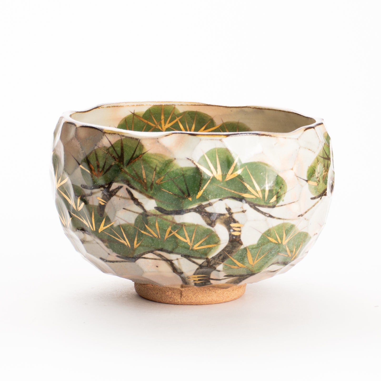 抹茶碗　松之図　俊山窯 KOTOPOTTER
