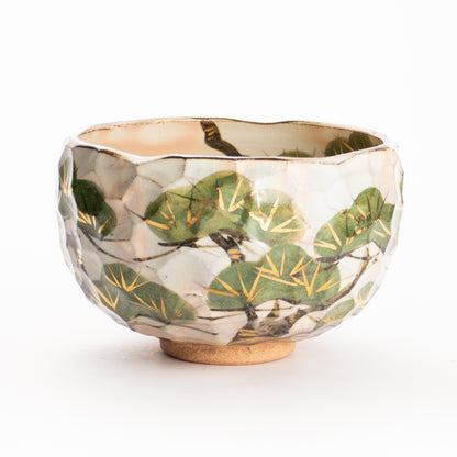 抹茶碗　松之図　俊山窯 KOTOPOTTER