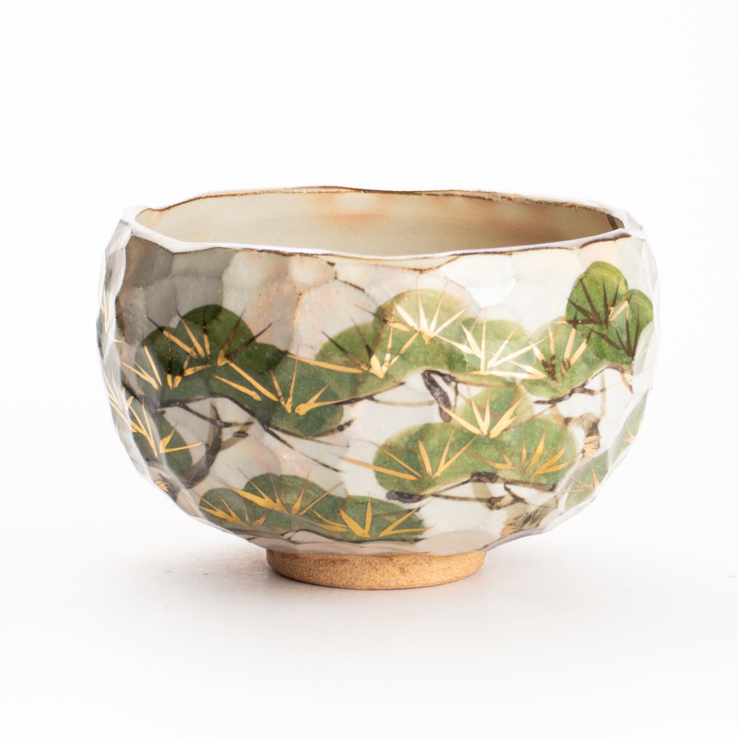 抹茶碗　松之図　俊山窯 KOTOPOTTER