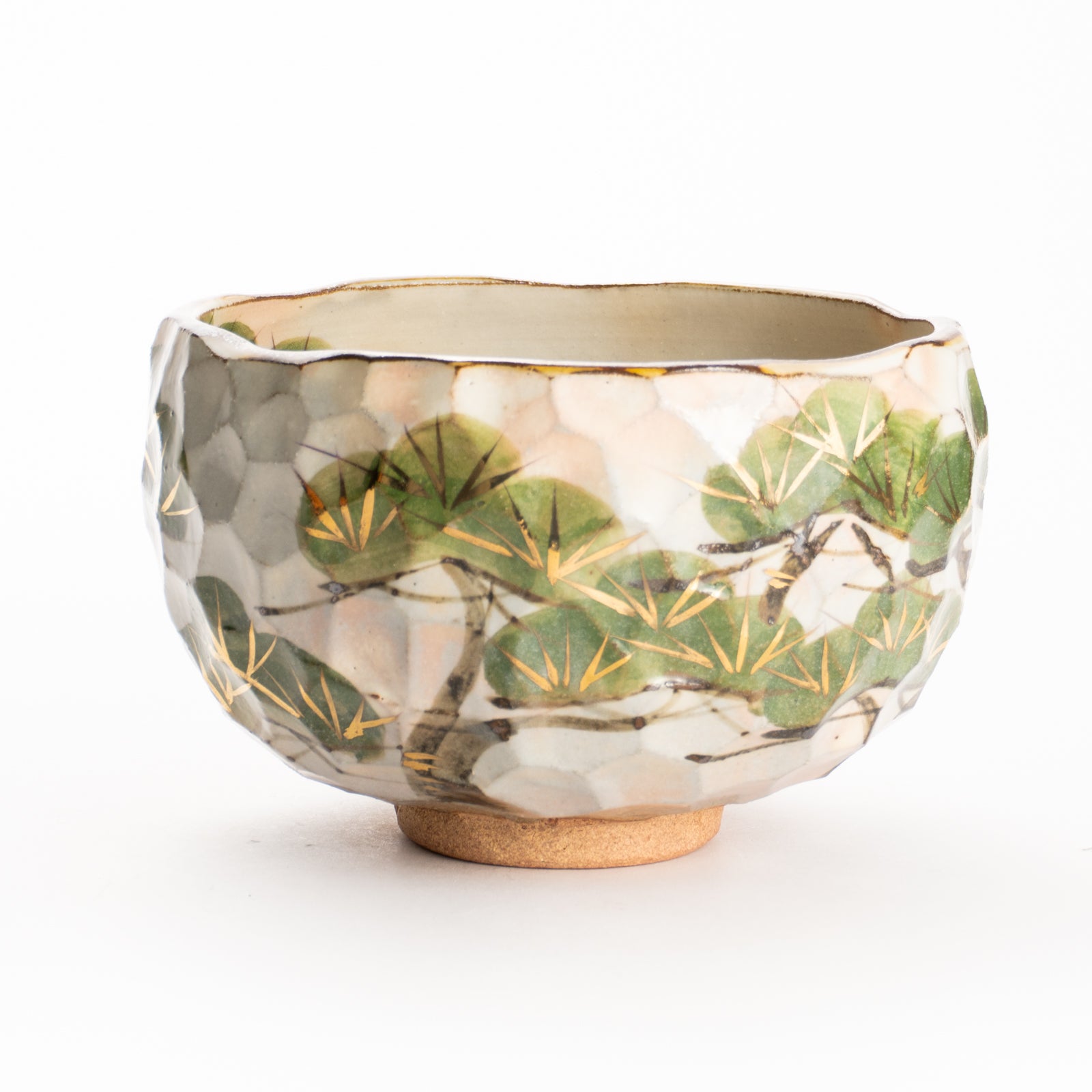 抹茶碗　松之図　俊山窯 KOTOPOTTER