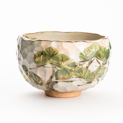 抹茶碗　松之図　俊山窯 KOTOPOTTER