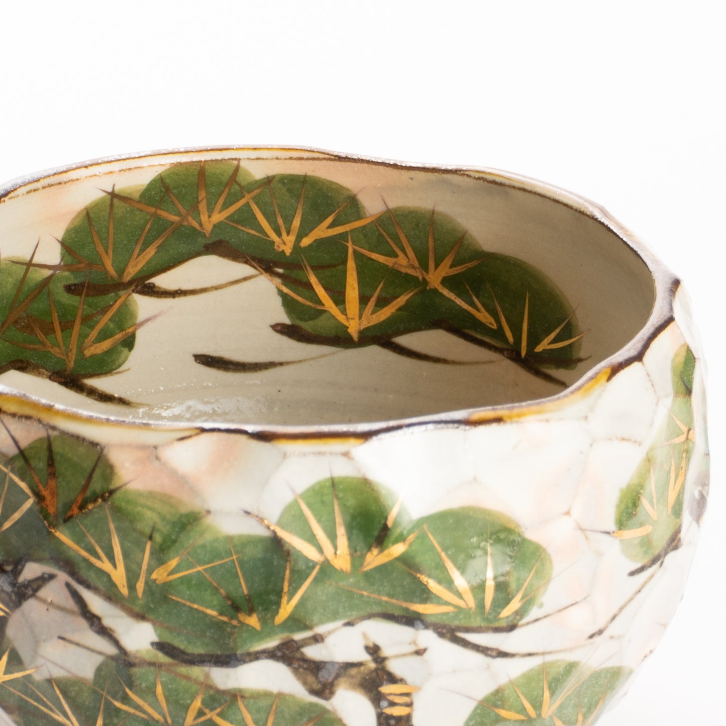 抹茶碗　松之図　俊山窯 KOTOPOTTER