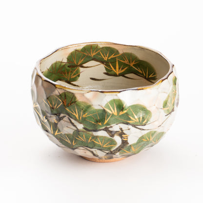 抹茶碗　松之図　俊山窯 KOTOPOTTER