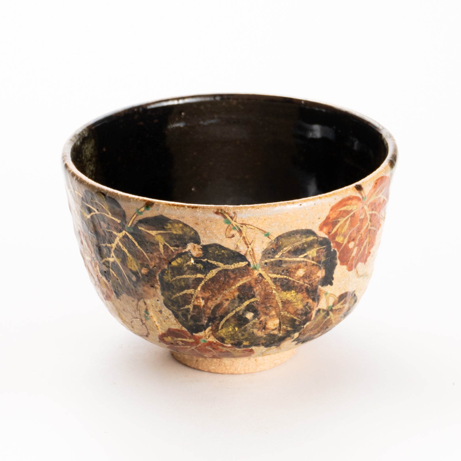 抹茶碗　灰釉掛分 蔦　良二 KOTOPOTTER