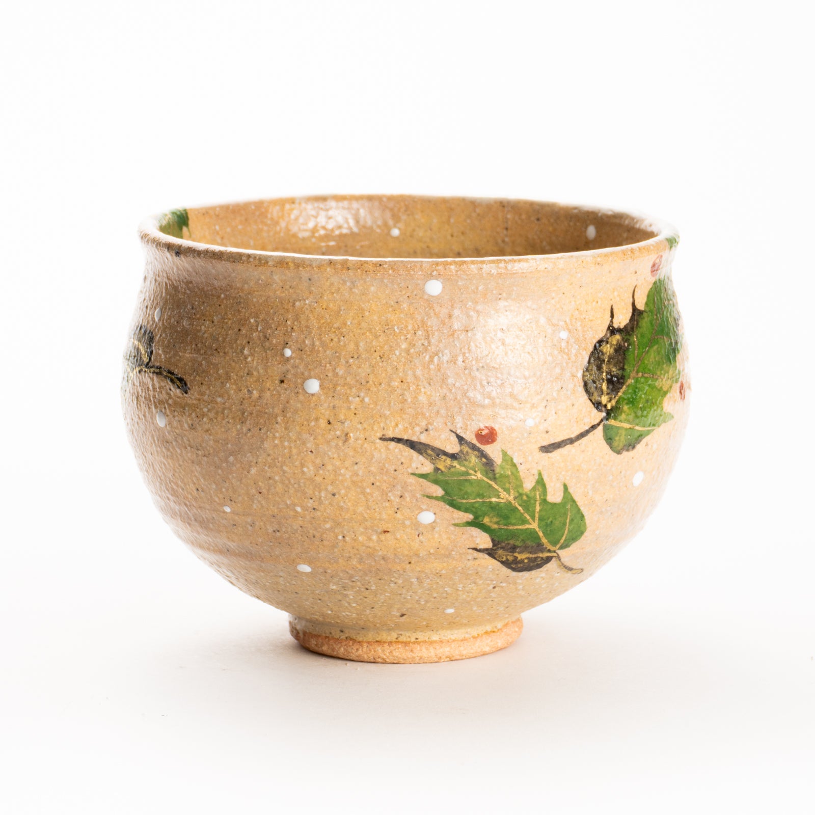 抹茶碗　灰釉 ヒイラギ　良二 KOTOPOTTER