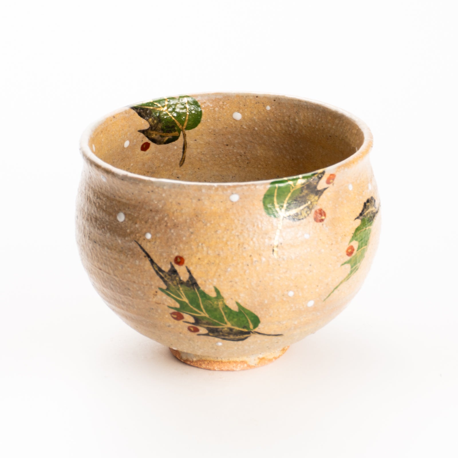 抹茶碗　灰釉 ヒイラギ　良二 KOTOPOTTER