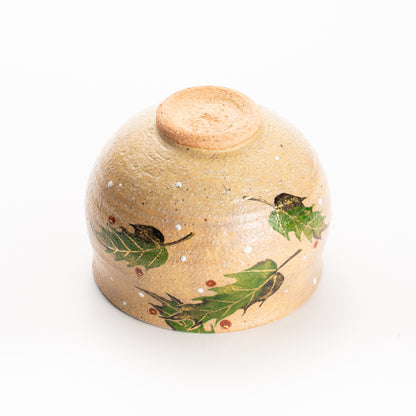 抹茶碗　灰釉 ヒイラギ　良二 KOTOPOTTER