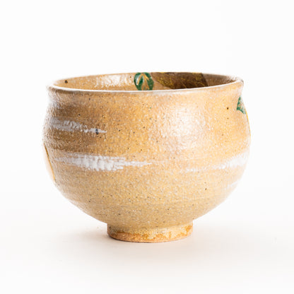 抹茶碗　灰釉 柚子　良二 KOTOPOTTER